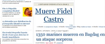 El País mata a Fidel