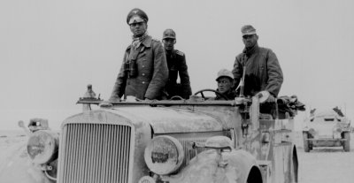 Rommel al frente de la 15 División Panzer