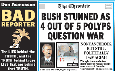 rebelión de los polipos de Bush