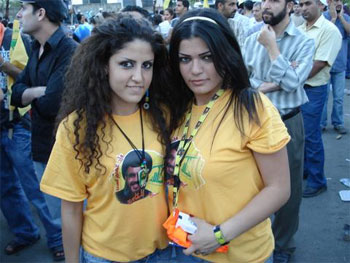 la guerrilla más sexy de Oriente Medio