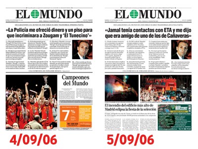 ¿Está seguro de que no me ha vendido el periódico de ayer?